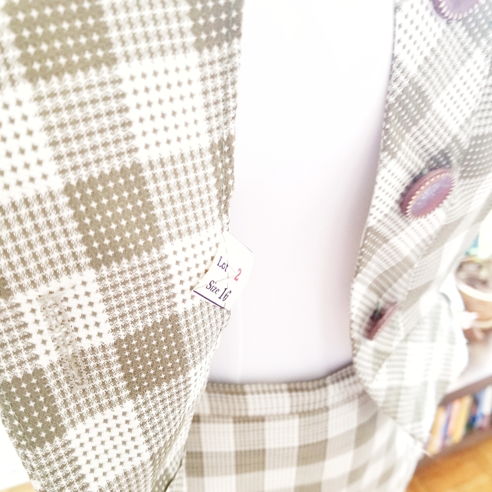 50s Vintage Summer 2 Piece Skirt Set - Picture 5 of 7